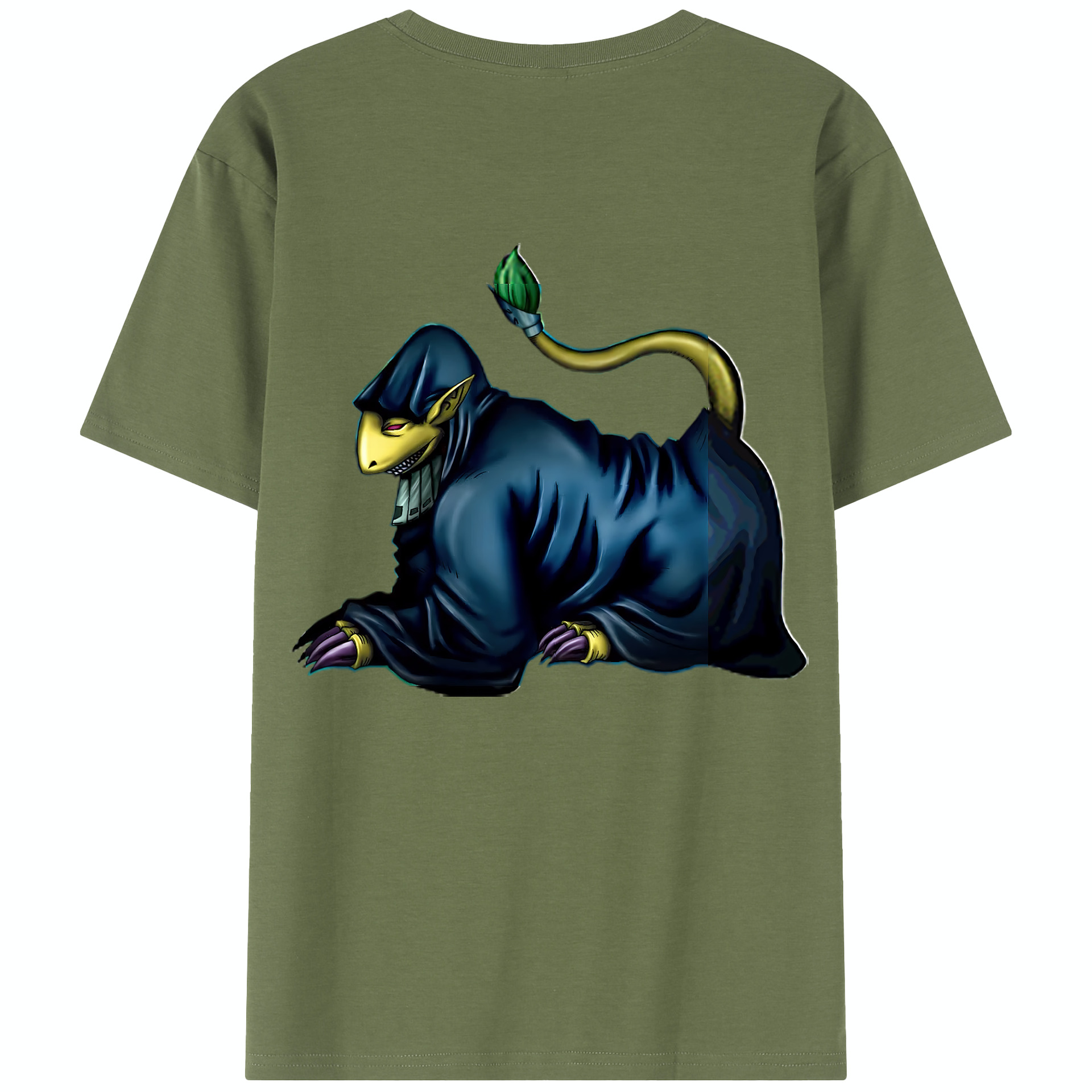 （画像用） 遊☆戯☆王 Yu-Gi-Oh! 綿100％半袖Tシャツ（背面プリント）